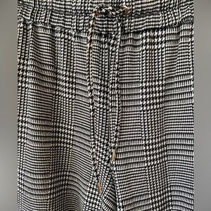Anne Klein Pull-On Houndstooth Work Pants, size medium